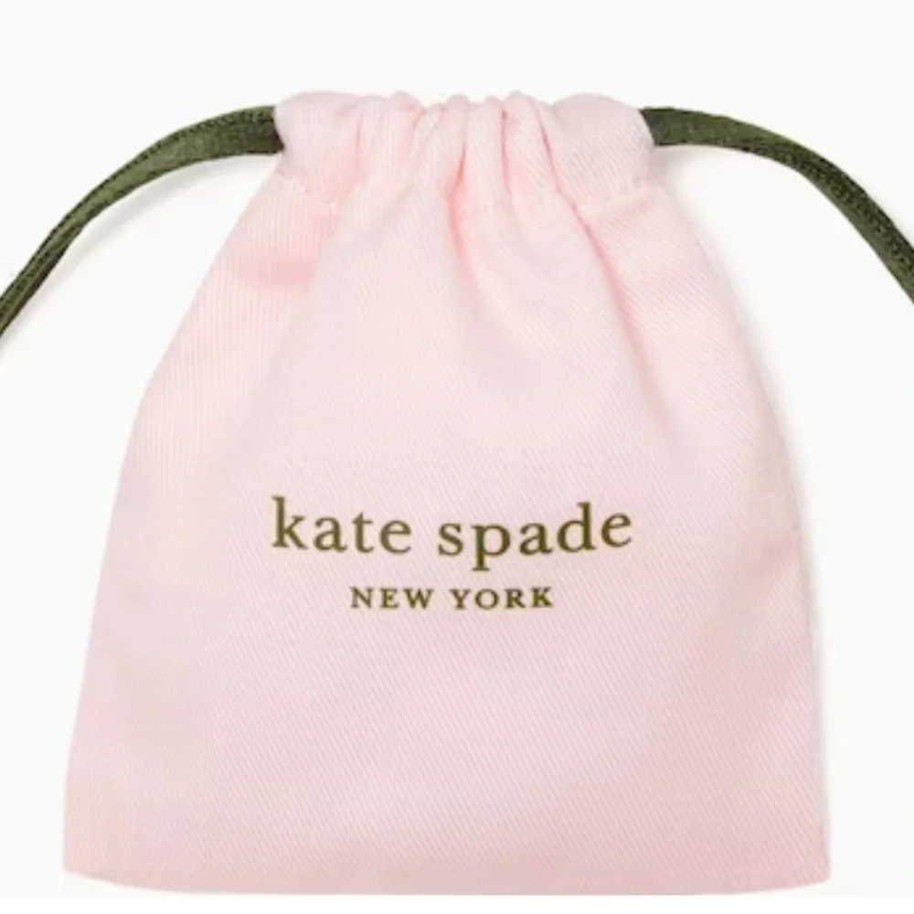 LAST PAIR🆕kate spade♠️Sparkly Snowflake Gold Stud Earrings Cubic Zirconia SALE